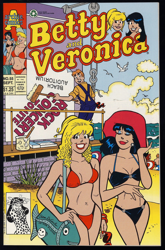Betty and Veronica #55 Archie Comics 1992 (NM) Good Girl Art!