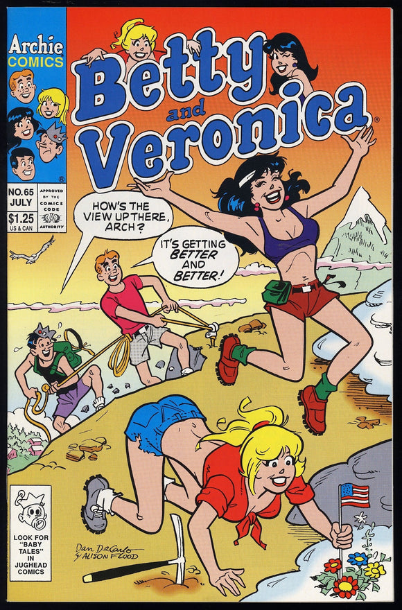 Betty and Veronica #65 Archie Comics 1993 (NM+) Good Girl Art!