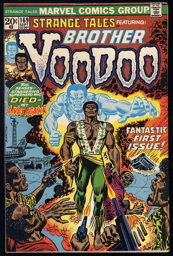 Strange Tales #169 Marvel 1973 (FN+) 1st Appearance of Brother Voodoo!