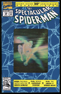 Spectacular Spider-Man #189 Marvel Comics 1992 (NM-) 2nd Printing