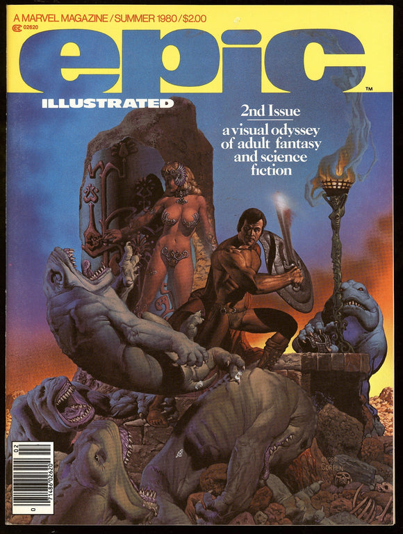 Epic Illustrated Vol. 1 #2 Marvel 1980 (NM) 2nd Issue! Rich Corben!