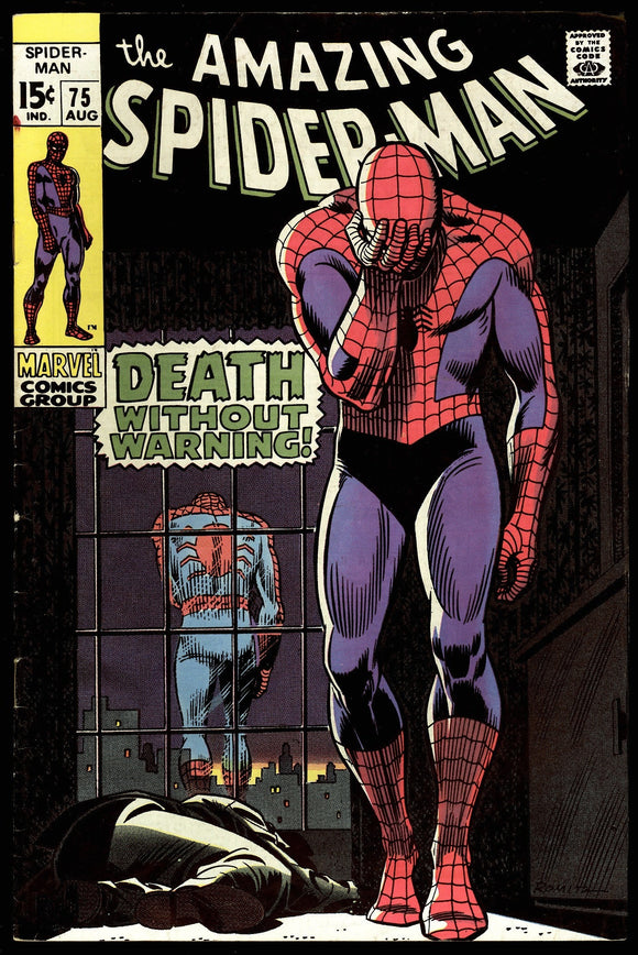 Amazing Spider-Man #75 Marvel 1969 (FN+) Death of Silvermane!