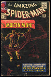 Amazing Spider-Man #28 Marvel 1965 (GD+) 1st App of Molten Man!