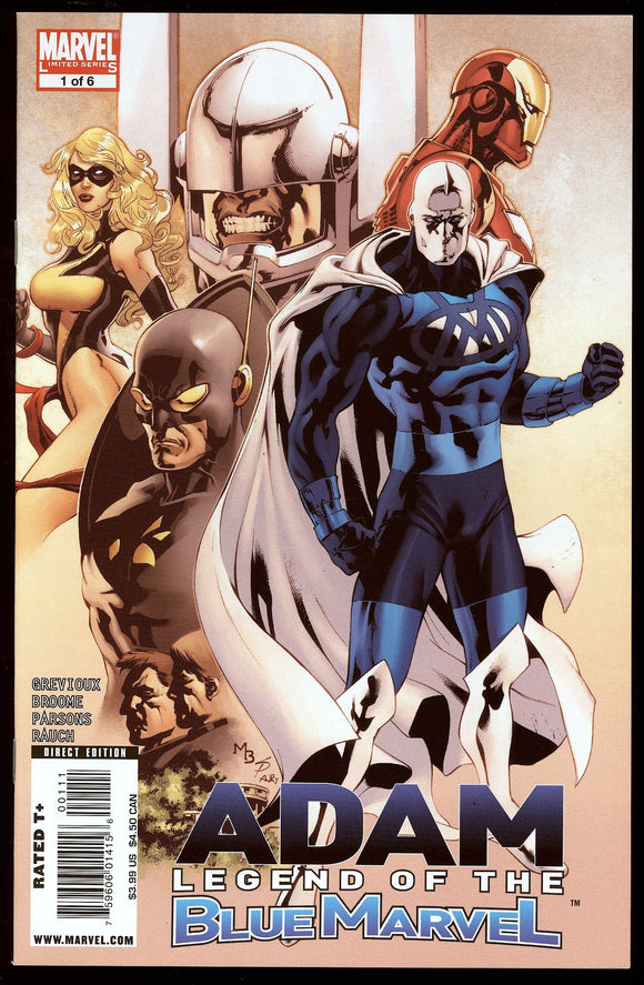 Adam Legend of the Blue Marvel #1 Marvel 2009 (NM) 1st Blue Marvel!