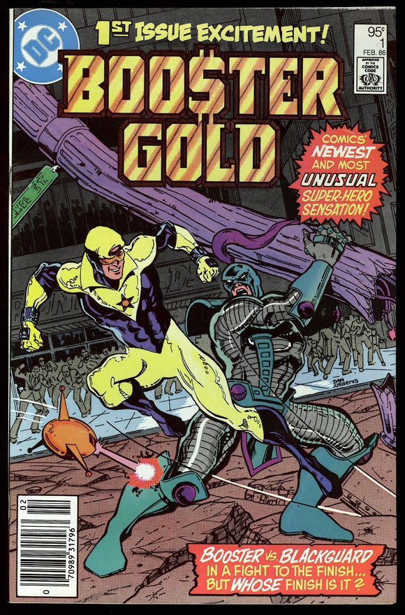Booster Gold #1 DC 1986 (VF/NM) Canadian Price Variant! 1st Appearance!