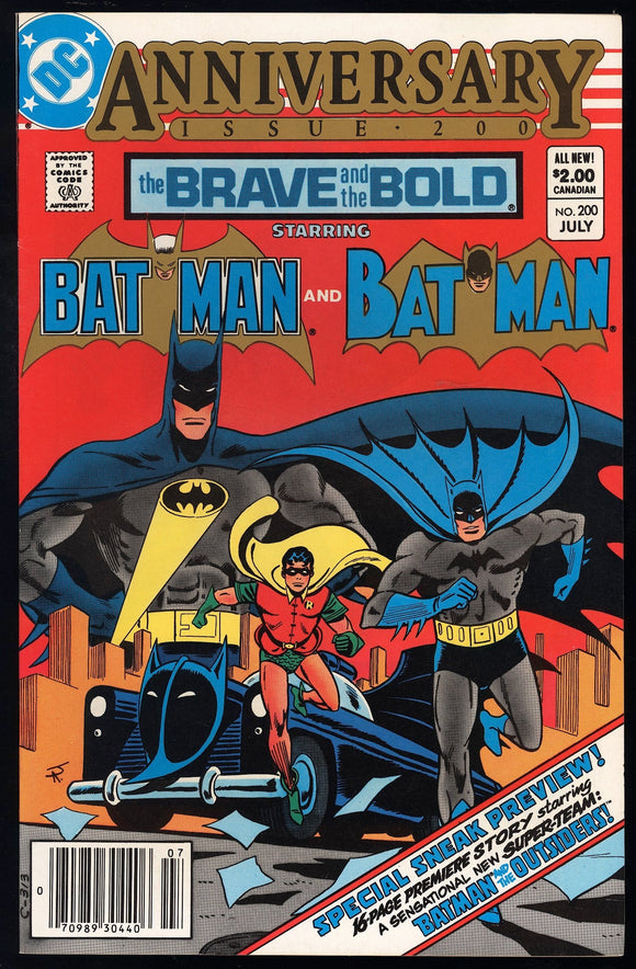 Batman #200 DC Comics 1983 (NM-) Rare Canadian Price Variant!