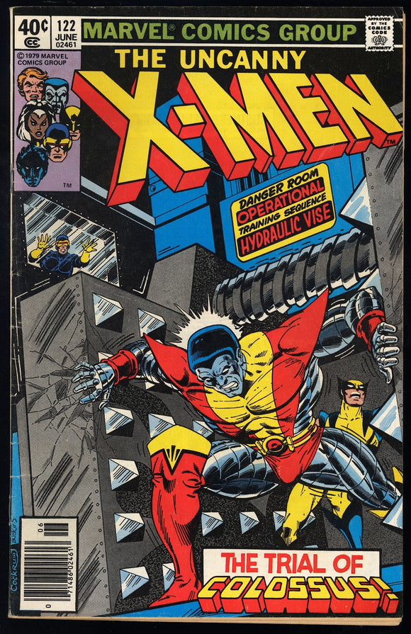 Uncanny X-Men #122 Marvel 1979 (FN-) Origin of Colossus!