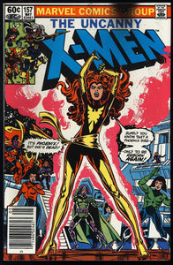 Uncanny X-Men #157 Marvel 1982 (VF/NM) Dark Phoenix! NEWSSTAND