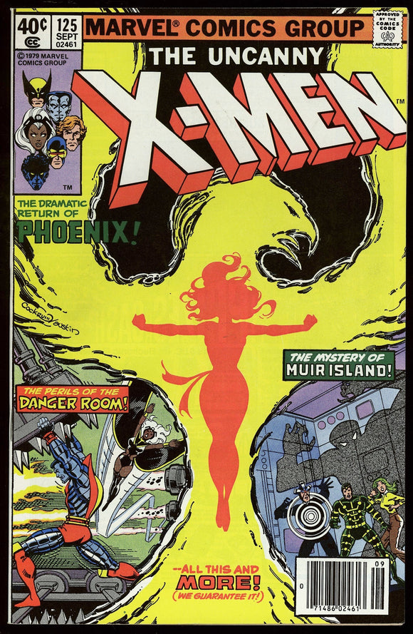 X-Men #125 Marvel 1979 (VF) 1st Cameo App of Mutant X! NEWSSTAND