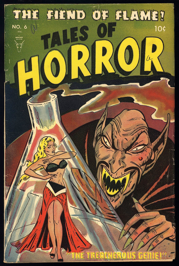 Tales of Horror #6 Toby Press 1953 (VG+) Golden Age Horror!