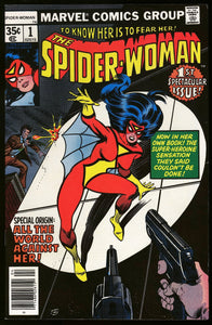 Spider-Woman #1 Marvel 1978 (VF-) Origin & 1st Solo Series!