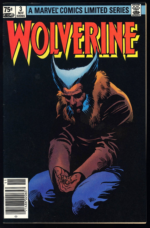 Wolverine #3 Marvel 1982 (VF+) Canadian Price Variant! Frank Miller