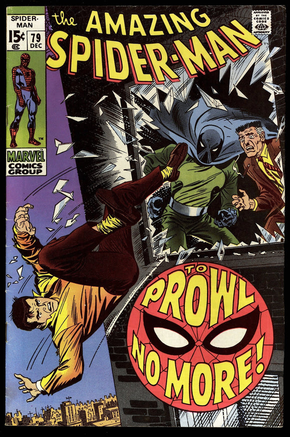 Amazing Spider-Man #79 Marvel 1969 (FN+) 2nd App of the Prowler!