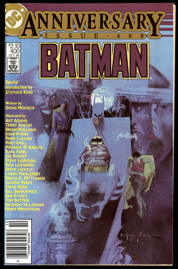 Batman #400 DC Comics 1986 (VF/NM) Rare Canadian Price Variant!