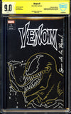 Venom #1 CBCS 9.0 (2021) Signed & Sketched by Sam De La Rosa!