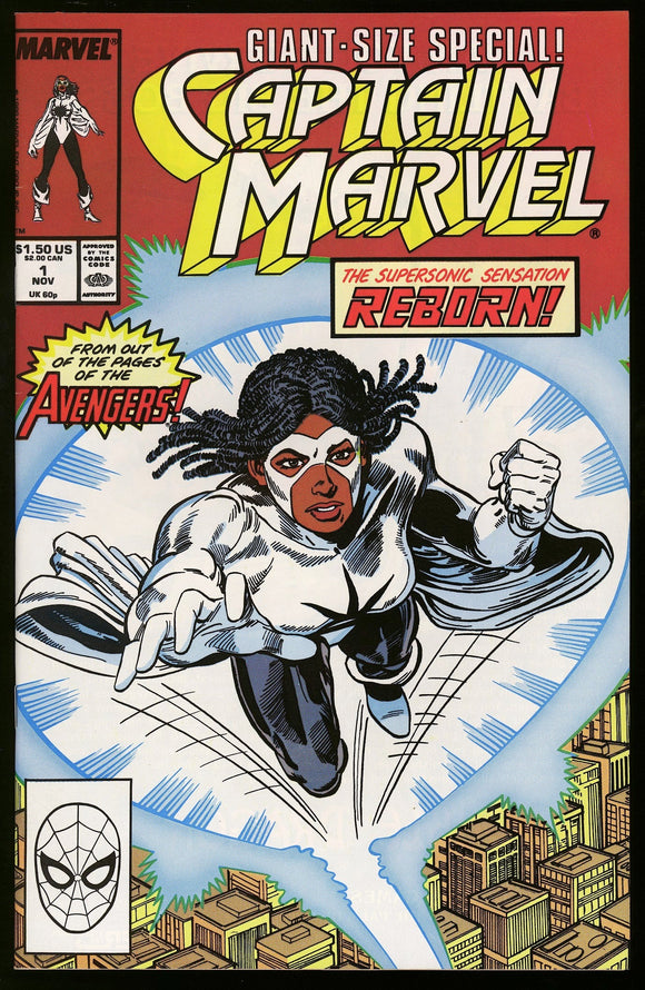Captain Marvel #1 Marvel Comics 1989 (NM) 1st Solo Series!