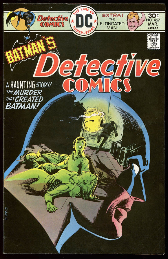 Detective Comics #457 DC 1976 (VF-) 1st Appearance of Leslie Tompkins!