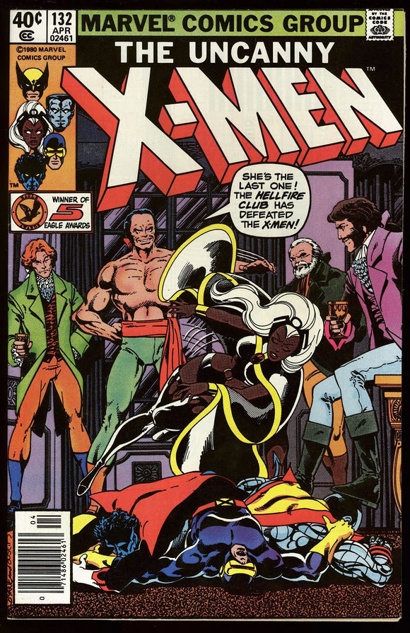 Uncanny X-Men #132 Marvel 1980 (NM-) 1st Full Hellfire Club! NEWSSTAND!