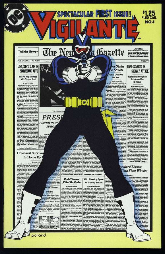 Vigilante #1 DC Comics 1983 (NM+) 1st Adrian Chase Solo Series!