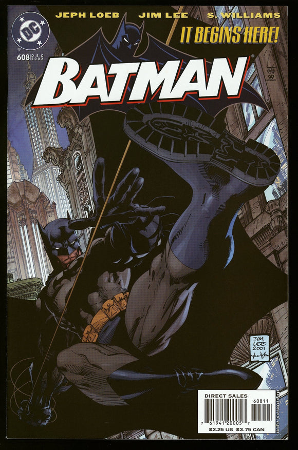Batman #608 DC Comics 2002 (NM) Hush Storyline Begins! 1st Printing