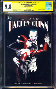 Batman: Harley Quinn #nn CGC 9.8 Signed by Alex Ross 1st Harley Quinn