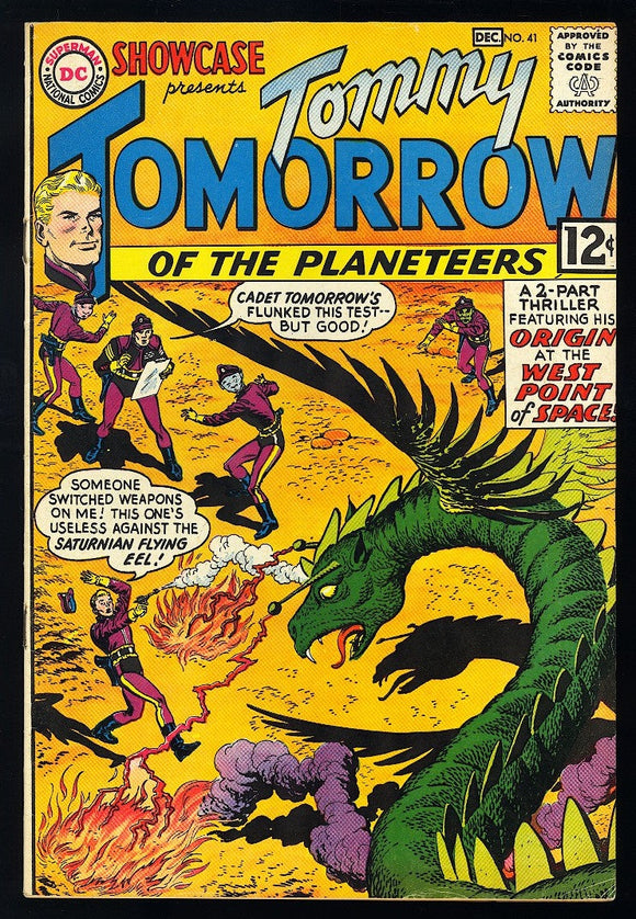 Showcase #41 DC Comics 1962 FN+ Origin of Tommy Tomorrow!