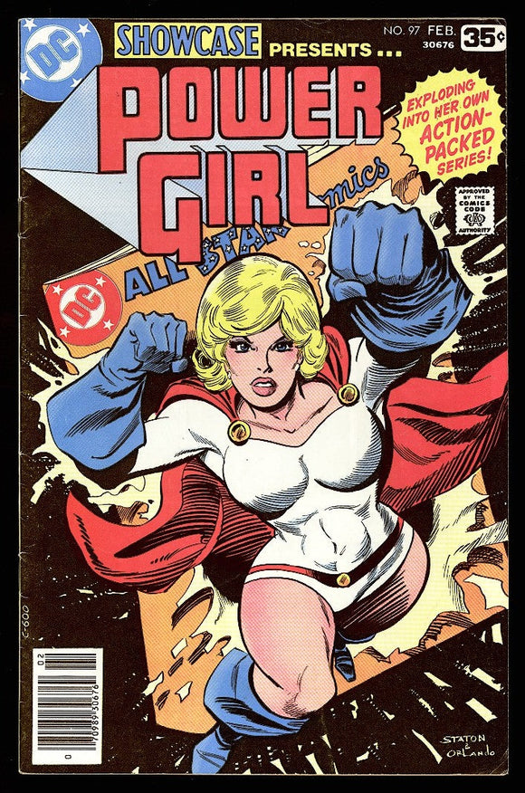 Showcase #97 DC Comics 1978 FN-/FN 1st Solo Power Girl!
