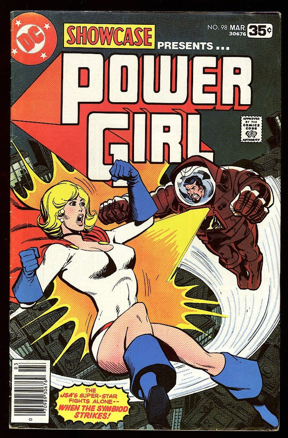 Showcase #98 DC Comics 1978 FN- Origin of Powergirl!