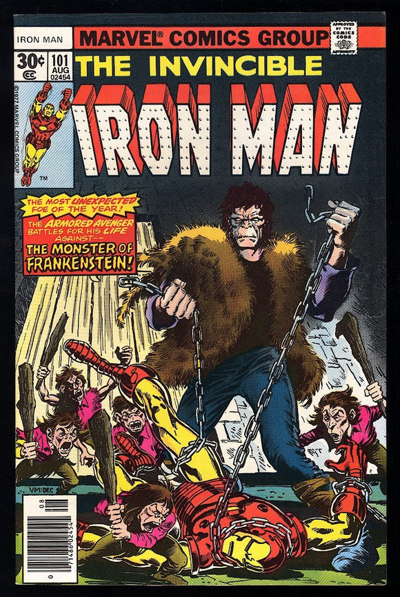 Iron Man #101 Marvel 1977 VF/NM 1st App of Dread Knight!