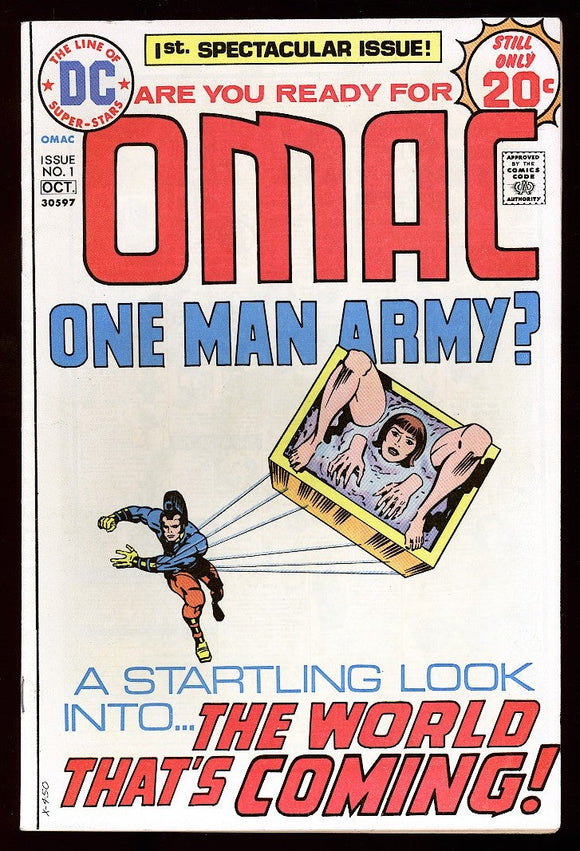 OMAC #1 DC Comics 1974 (2) FN+ Origin & 1st App of OMAC!