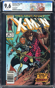 Uncanny X-Men #266 CGC 9.6 NEWSSTAND - Mark Jewelers Insert! Gambit!