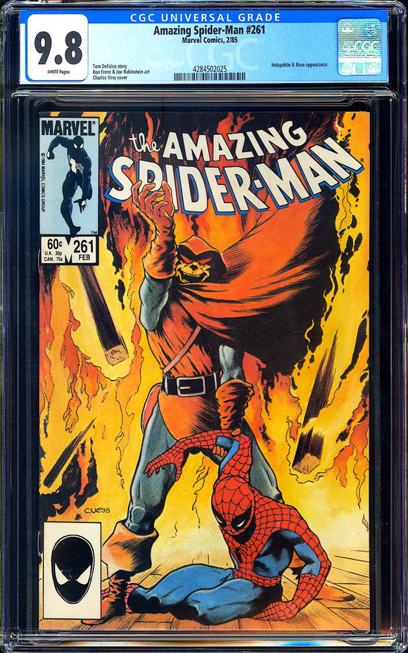 Amazing Spider-Man #261 CGC 9.8 (1985) Hobgoblin Appearance!