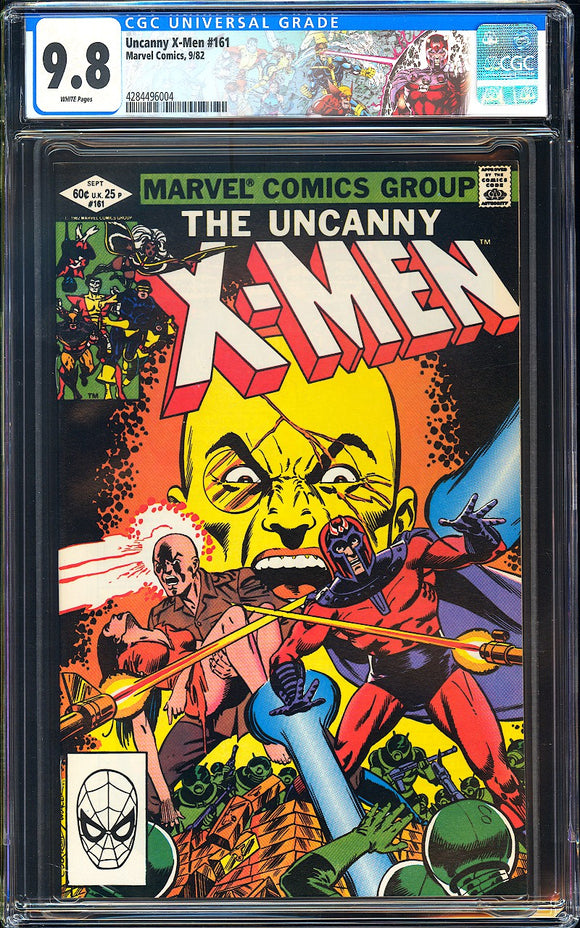 Uncanny X-Men #161 CGC 9.8 (1982) Origin of Magneto!