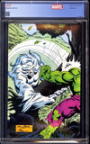 Incredible Hulk & Wolverine #1 CGC 9.6 (1986) Wolverine Custom label!Wraparound Cover!