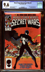 Marvel Super Heroes Secret Wars #8 CGC 9.6 (1984) Symbiote Origin!