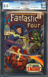 Fantastic Four #65 CGC 8.0 (1967) 1st Appearance of Ronan the Accuser!