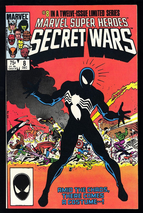 Marvel Super Heroes Secret Wars #8 1984 (NM) 1st Black Costume!