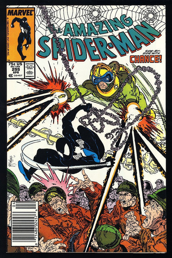 Amazing Spider-Man #299 Marvel 1987 (NM-) 1st Venom in Cameo!