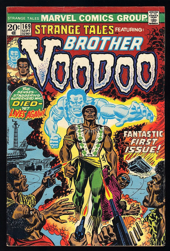 Strange Tales #169 Marvel 1973 (VG+) 1st App of Brother Voodoo!
