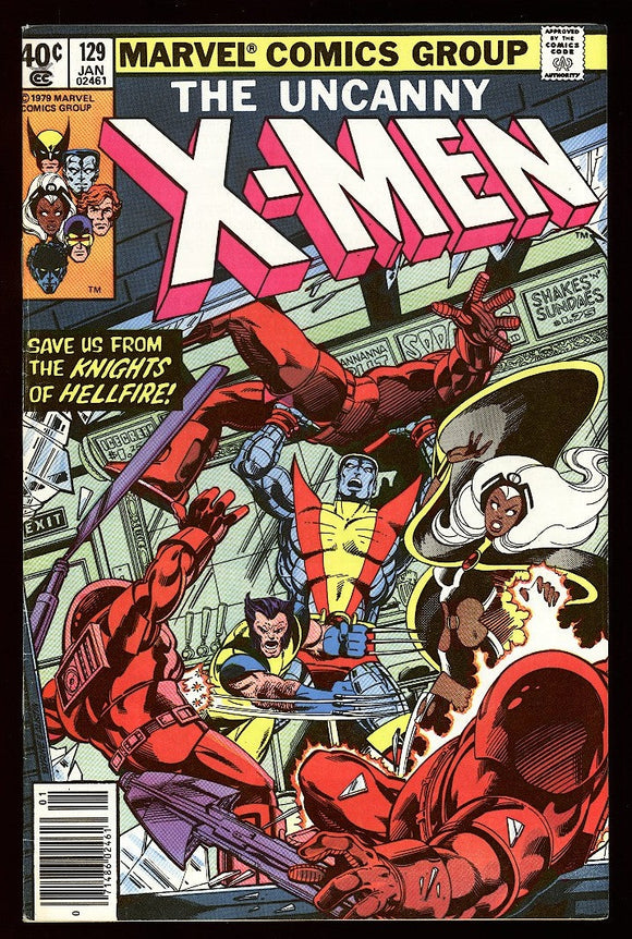 Uncanny X-Men #129 1979 (FN/VF) 1st Emma Frost & Kitty Pryde!