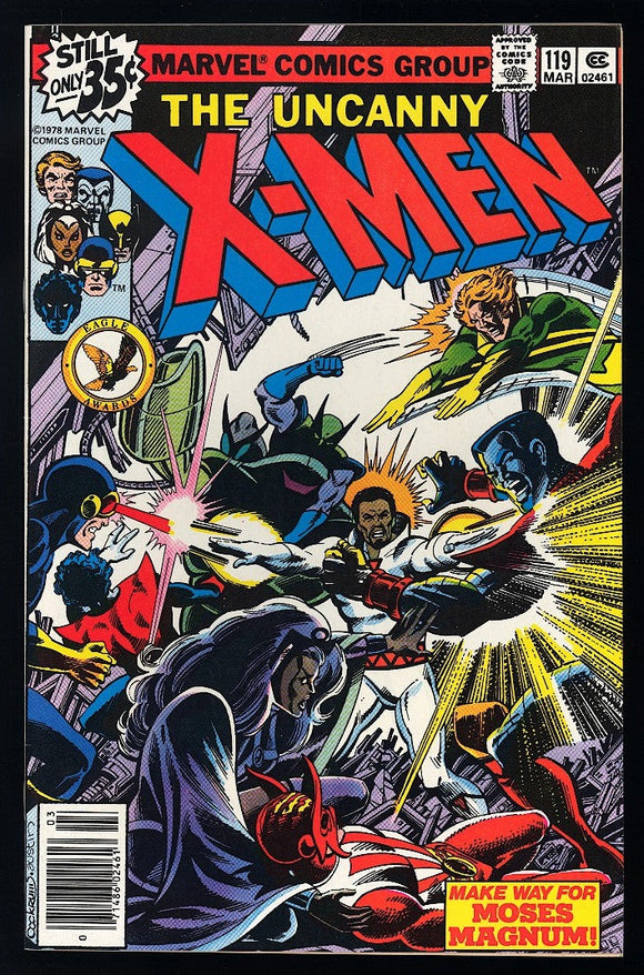 Uncanny X-Men #119 Marvel Comics 1978 (NM-) Moses App!