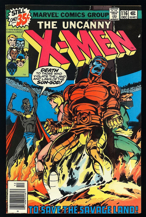 Uncanny X-Men #116 Marvel 1978 (VF-) 1st Wolverine Healing Power!