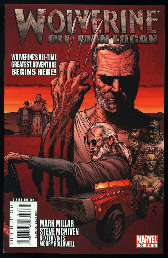 Wolverine #66 Marvel 2008 (NM-) 1st Appearance of Old Man Logan!