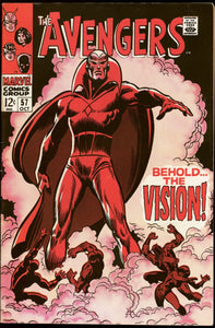 Avengers #57 FN+ 1st appearance of Vision!