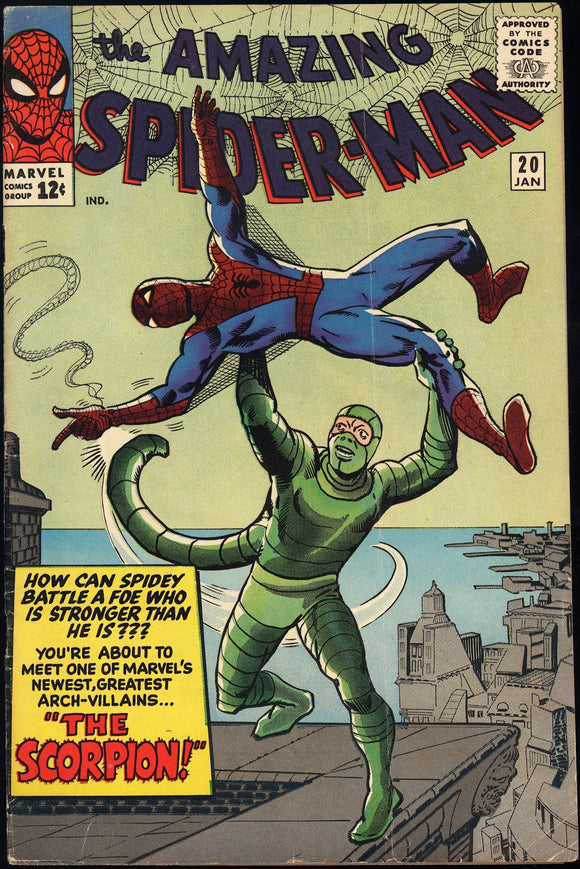 Amazing Spider-Man #20 VG+/FN 1st appearance of Scorpion!