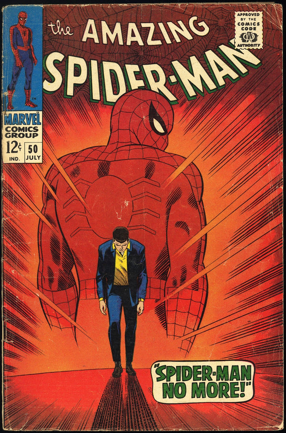 Amazing Spider-Man #50 VG 1st appearance of Kingpin!