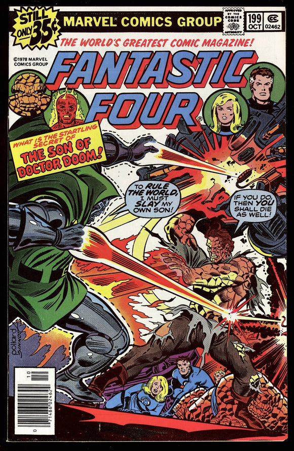 Fantastic Four #199 Marvel 1978 (NM) The Son of Doctor Doom!