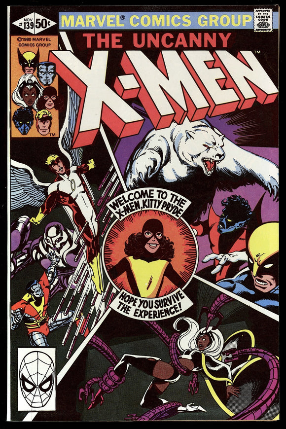 Uncanny X-Men #139 Marvel 1980 (NM+) Kitty Pryde Joins the X-Men!