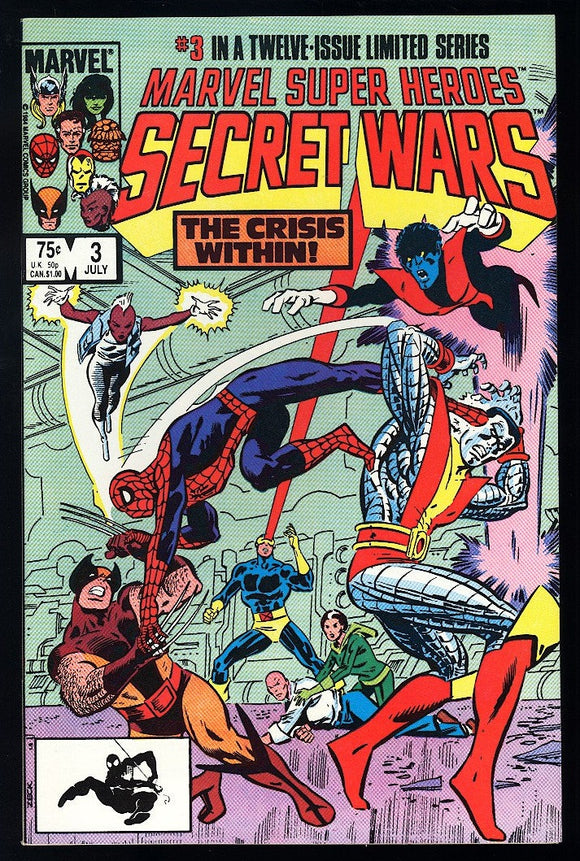 Marvel Super Heroes Secret Wars #3 1984 (NM+) 1st Volcana & Titania!