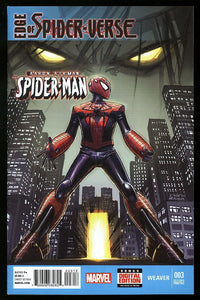 Edge of Spider-Verse #3 Marvel 2014 (VF/NM) 1st Aaron Aikman Spider-Man!
